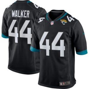 Travon Walker Jacksonville Jaguars Nike Player Game Jersey - Black- 49Native