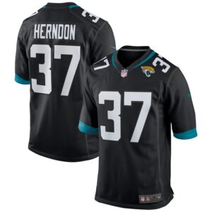 Tre Herndon Jacksonville Jaguars Nike Game Jersey - Black- 49Native