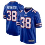 Tre Norwood Buffalo Bills Nike Team Game Jersey -  Royal- 49Native