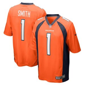 Tremon Smith Denver Broncos Nike Game Jersey - Orange- 49Native