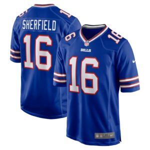 Trent Sherfield Buffalo Bills Nike Game Player Jersey - Royal- 49Native