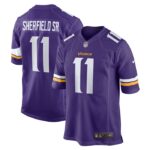 Trent Sherfield Sr. Minnesota Vikings Nike Game Jersey -  Purple- 49Native