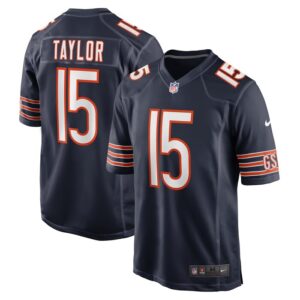 Trent Taylor Chicago Bears Nike Team Game Jersey -  Navy- 49Native