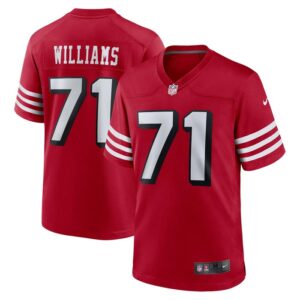 Trent Williams San Francisco 49ers Nike Alternate Game Jersey - Scarlet- 49Native