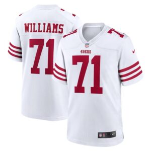 Trent Williams San Francisco 49ers Nike Player Game Jersey - White- 49Native