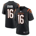 Trenton Irwin Cincinnati Bengals Nike Game Player Jersey - Black- 49Native