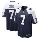 Trevon Diggs Dallas Cowboys Nike Alternate Game Jersey - Navy- 49Native