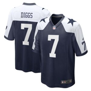 Trevon Diggs Dallas Cowboys Nike Alternate Game Jersey - Navy- 49Native