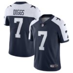 Trevon Diggs Dallas Cowboys Nike Alternate Vapor Limited Jersey - Navy- 49Native