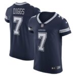 Trevon Diggs Dallas Cowboys Nike Vapor Elite Jersey - Navy- 49Native