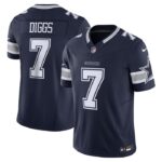 Trevon Diggs Dallas Cowboys Nike Vapor F.U.S.E. Limited Jersey - Navy- 49Native