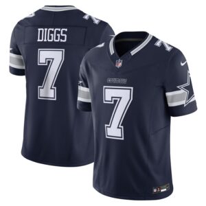 Trevon Diggs Dallas Cowboys Nike Vapor F.U.S.E. Limited Jersey - Navy- 49Native