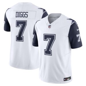 Trevon Diggs Dallas Cowboys Nike Vapor F.U.S.E. Limited Jersey - White- 49Native