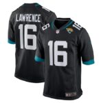 Trevor Lawrence Jacksonville Jaguars Nike Alternate Game Jersey - Black- 49Native