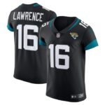 Trevor Lawrence Jacksonville Jaguars Nike Vapor Elite Jersey - Black- 49Native