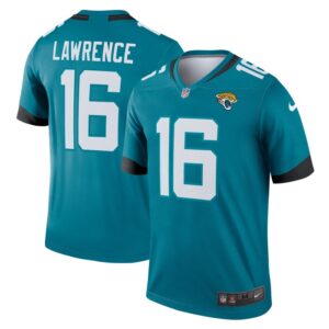 Trevor Lawrence Jacksonville Jaguars Nike Legend Jersey - Teal- 49Native