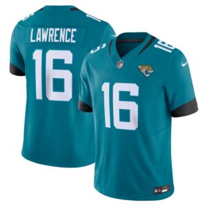 Trevor Lawrence Jacksonville Jaguars Nike Vapor F.U.S.E. Limited Jersey - Teal- 49Native