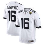 Trevor Lawrence Jacksonville Jaguars Nike White Game Jersey - White- 49Native