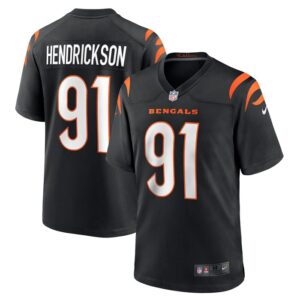 Trey Hendrickson Cincinnati Bengals Nike Game Jersey - Black- 49Native