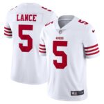 Trey Lance San Francisco 49ers Nike Vapor Limited Jersey - White- 49Native