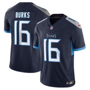 Treylon Burks Tennessee Titans Nike Vapor F.U.S.E. Limited Jersey - Navy- 49Native