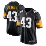 Troy Polamalu Pittsburgh Steelers Nike Retired Player Jersey - Black- 49Native