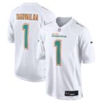 Tua Tagovailoa Miami Dolphins Nike Fashion Game Jersey - White- 49Native