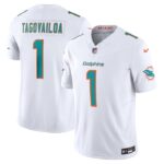 Tua Tagovailoa Miami Dolphins Nike Vapor F.U.S.E. Limited Jersey - White- 49Native