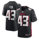 Tucker Fisk Atlanta Falcons Nike Player Game Jersey - Black- 49Native