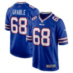 Tylan Grable Buffalo Bills Nike Game Jersey -  Royal- 49Native