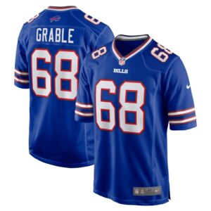 Tylan Grable Buffalo Bills Nike Game Jersey -  Royal- 49Native