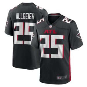 Tyler Allgeier Atlanta Falcons Nike Player Game Jersey - Black- 49Native