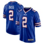 Tyler Bass Buffalo Bills Nike Game Player Jersey - Royal- 49Native
