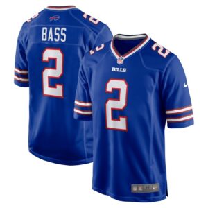 Tyler Bass Buffalo Bills Nike Game Player Jersey - Royal- 49Native