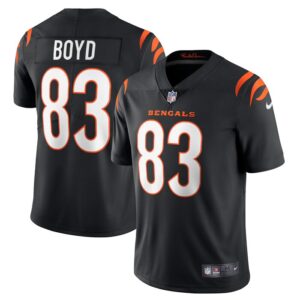 Tyler Boyd Cincinnati Bengals Nike Vapor Limited Jersey - Black- 49Native