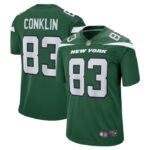 Tyler Conklin New York Jets Nike Game Jersey - Gotham Green- 49Native
