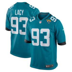 Tyler Lacy Jacksonville Jaguars Nike Team Game Jersey -  Teal- 49Native