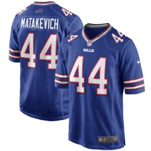 Tyler Matakevich Buffalo Bills Nike Game Player Jersey - Royal- 49Native