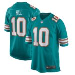 Tyreek Hill Miami Dolphins Nike Alternate Game Jersey - Aqua- 49Native