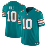 Tyreek Hill Miami Dolphins Nike Vapor F.U.S.E. Limited Jersey - Aqua- 49Native