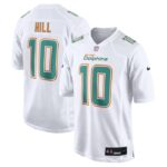 Tyreek Hill Miami Dolphins Nike Fashion Game Jersey - White- 49Native