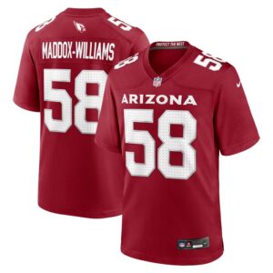 Tyreek Maddox-Williams Arizona Cardinals Nike  Game Jersey -  Cardinal- 49Native