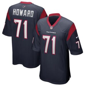 Tytus Howard Houston Texans Nike Game Jersey - Navy- 49Native
