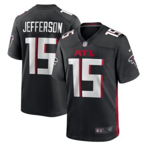 Van Jefferson Atlanta Falcons Nike  Game Jersey -  Black- 49Native