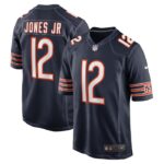 Velus Jones Jr. Chicago Bears Nike Game Player Jersey - Navy- 49Native