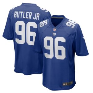 Vernon Butler Jr. New York Giants Nike Team Game Jersey - Royal- 49Native