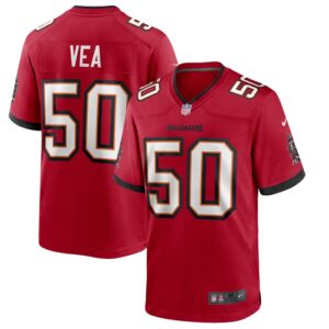 Vita Vea Tampa Bay Buccaneers Nike Game Jersey - Red- 49Native