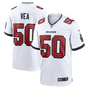 Vita Vea Tampa Bay Buccaneers Nike White Game Jersey -  White- 49Native