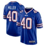 Von Miller Buffalo Bills Nike Game Jersey - Royal- 49Native