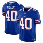 Von Miller Buffalo Bills Nike Vapor F.U.S.E. Limited Jersey - Royal- 49Native